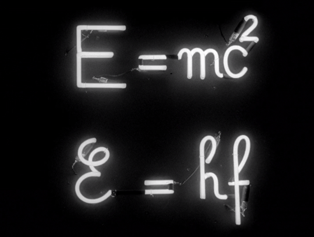 Alphaville - Jean-Luc Godard - Einstein - neon sign