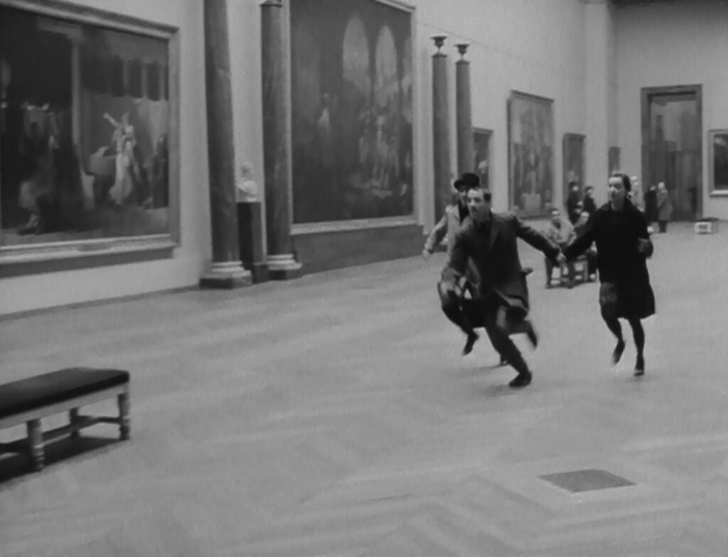 Band of Outsiders - Bande à part - Jean-Luc Godard - Louvre - running