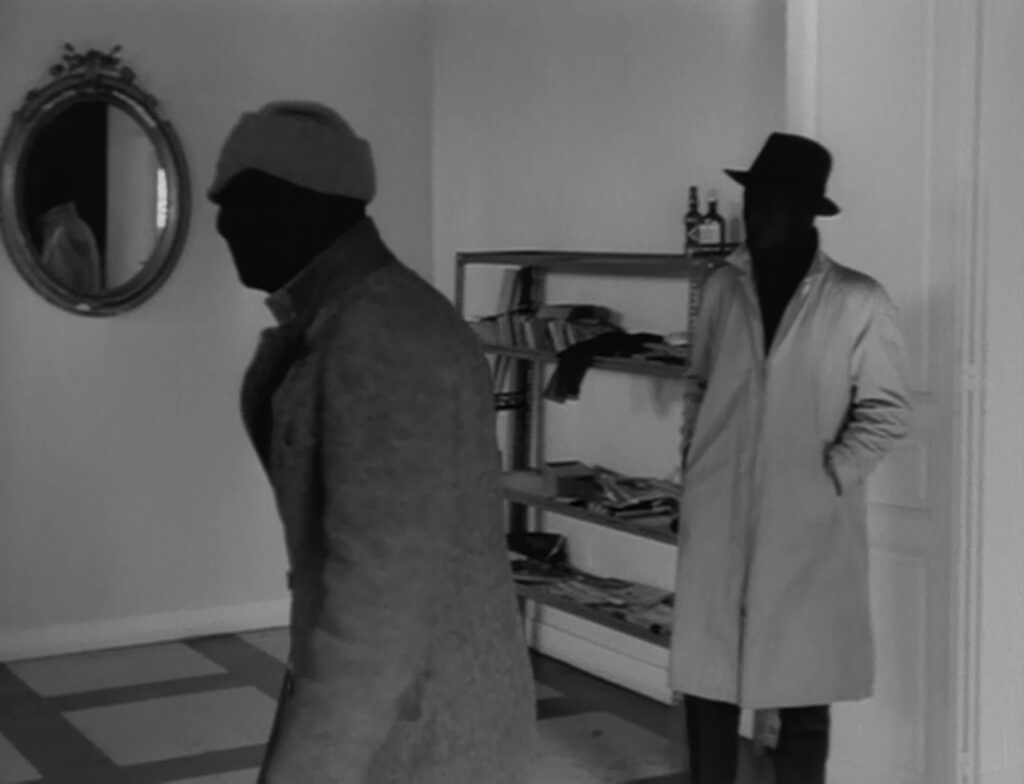Band of Outsiders - Bande à part - Jean-Luc Godard - robbery - masks - Joinville-le-Pont