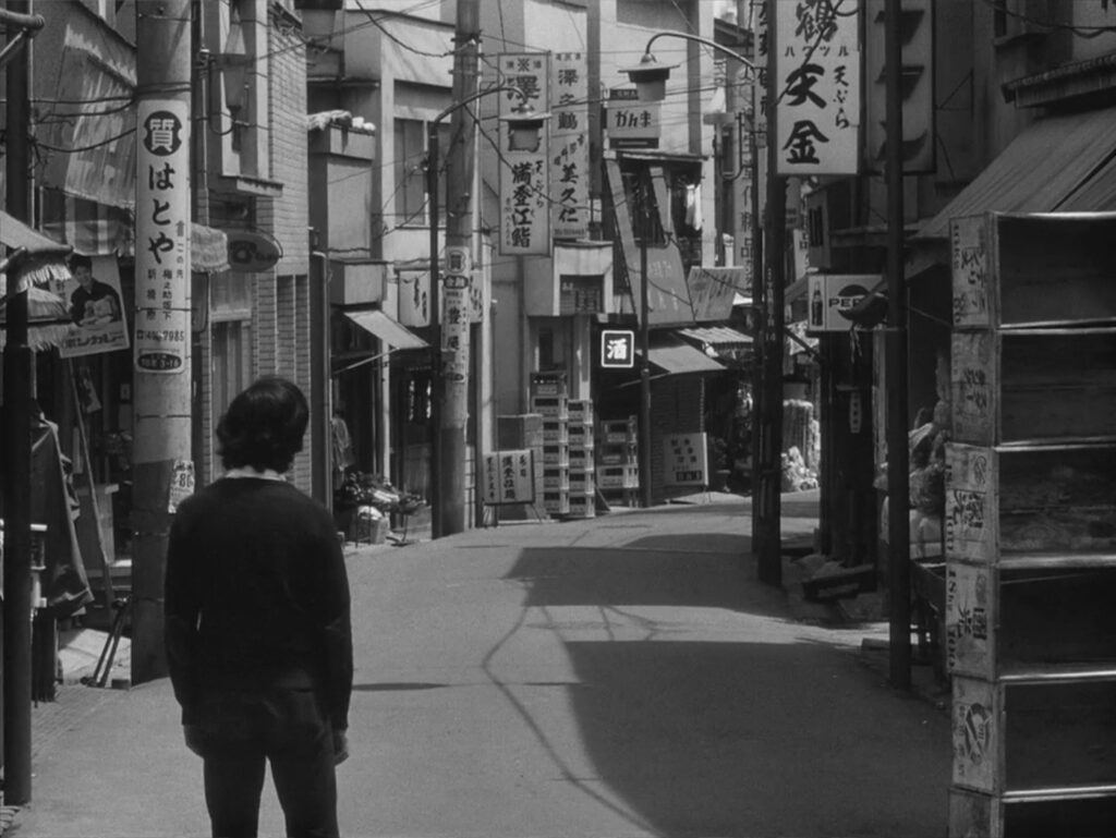 The Man Who Left His Will on Film - Nagisa Oshima - Kazuo Goto - Motoki - street