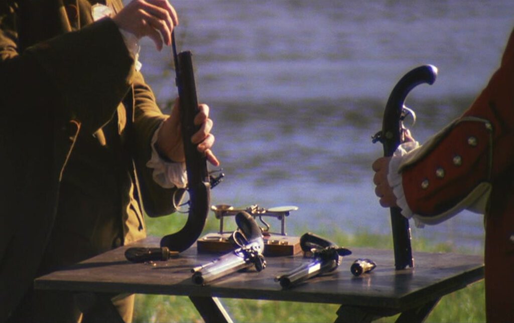 Barry Lyndon - Stanley Kubrick - duel - guns