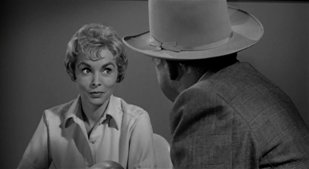 Psycho - Alfred Hitchcock - Janet Leigh - Frank Albertson - Marion Crane - Tom Cassidy - office