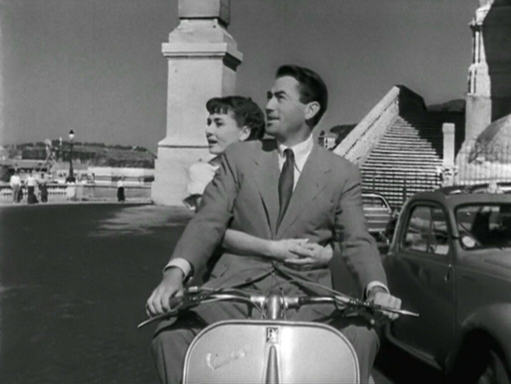 Roman Holiday - William Wyler - Audrey Hepburn - Gregory Peck - scooter