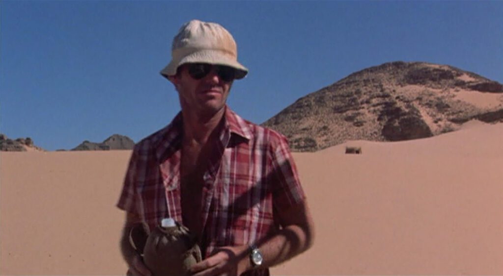 The Passenger - Michelangelo Antonioni - Jack Nicholson - David Locke - Sahara Desert - Africa