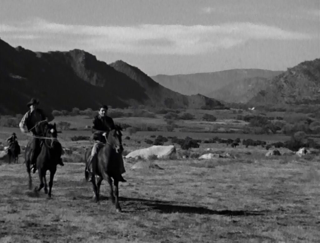 Saboteur - Alfred Hitchcock - horseback chase - escape