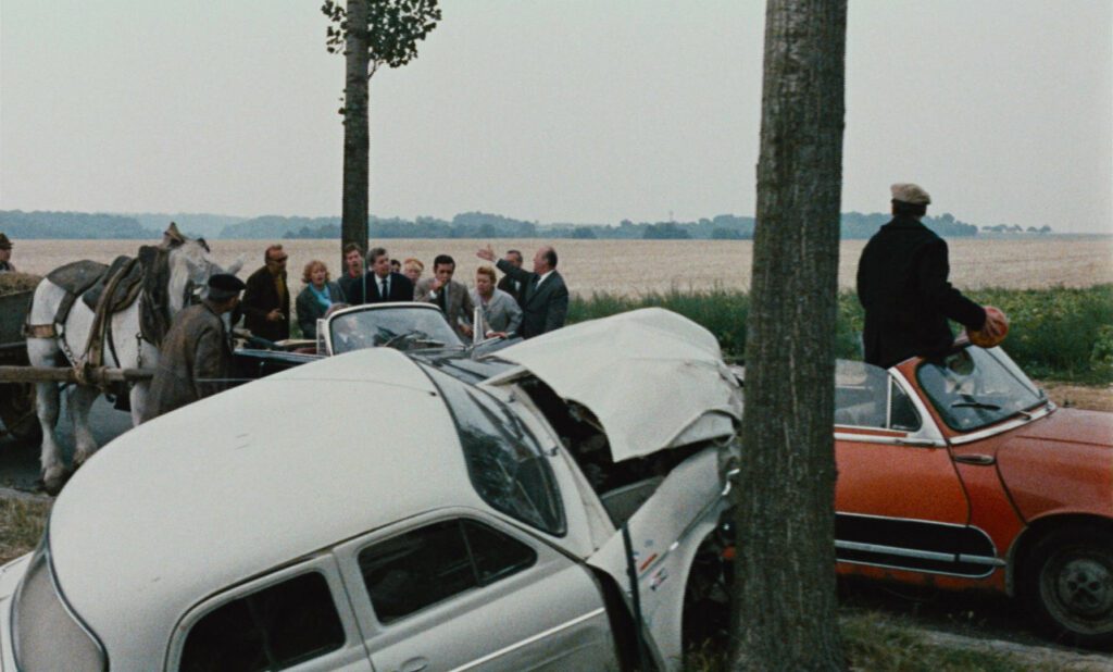 Weekend - Jean-Luc Godard - traffic jam