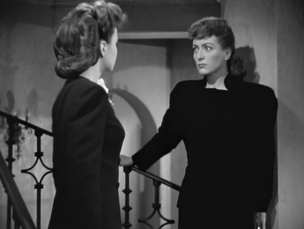 Mildred Pierce - Michael Curtiz - Ann Blyth - Joan Crawford - Veda Pierce - stairway