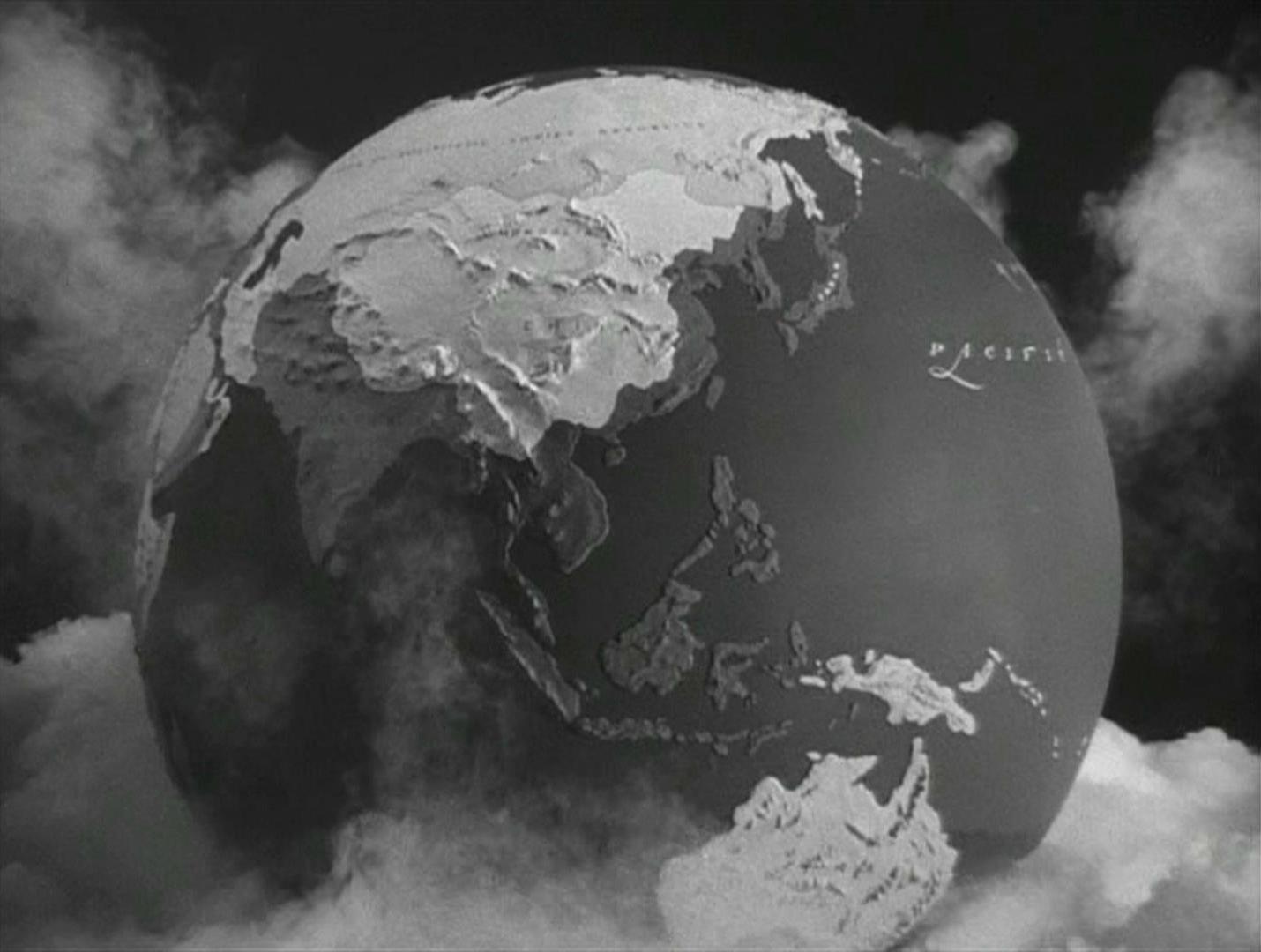 Casablanca - Michael Curtiz - globe - opening