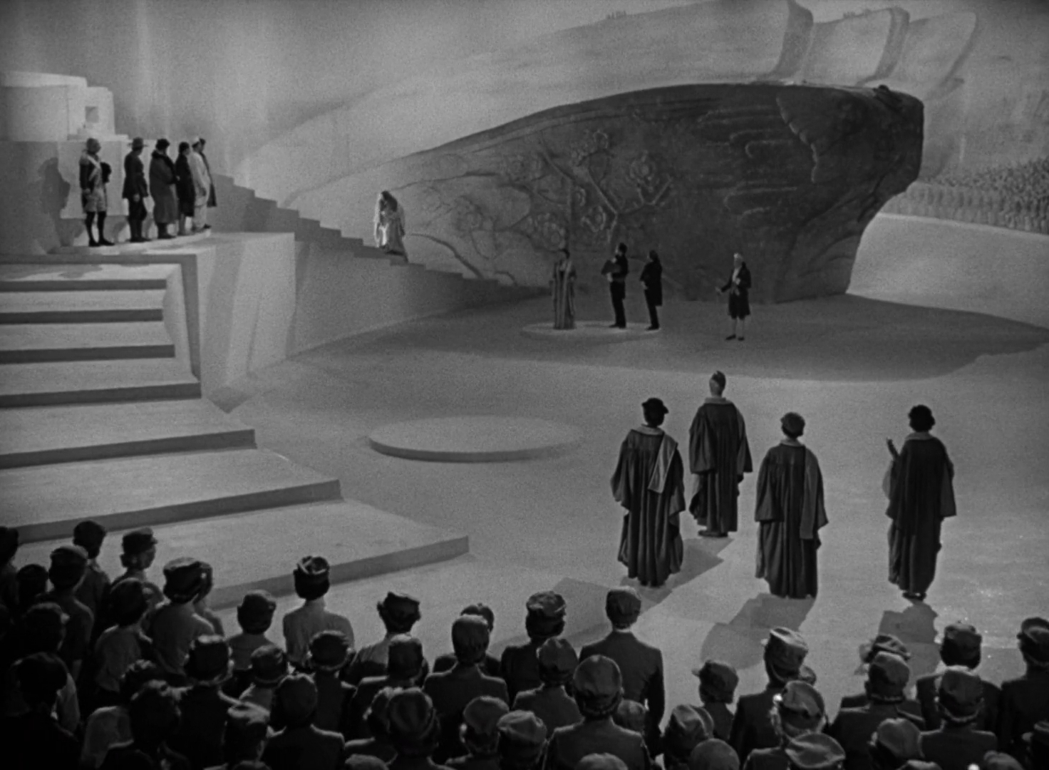 A Matter of Life and Death - Michael Powell - Emeric Pressburger - courtroom