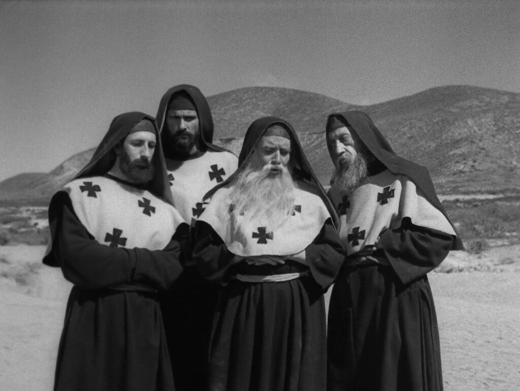 Simón of the Desert - Luis Buñuel - monks