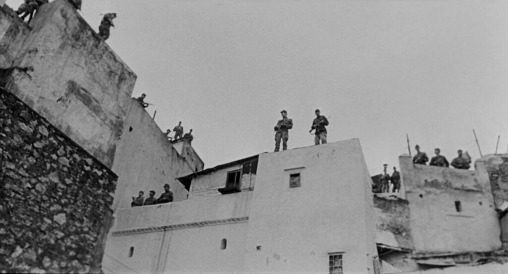 The Battle of Algiers - La battaglia di Algeri - Gillo Pontecorvo - Casbah - French soldiers