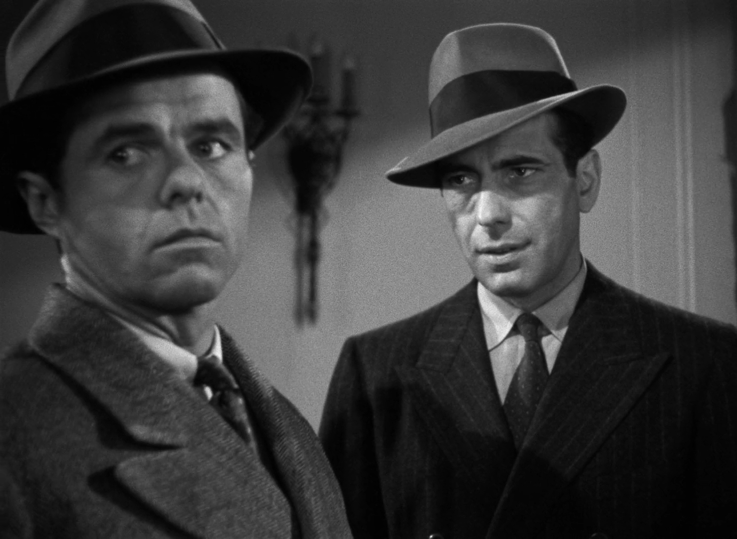 The Maltese Falcon - John Huston - Elisha Cook, Jr. - Humphrey Bogart - Wilmer Cook - Sam Spade