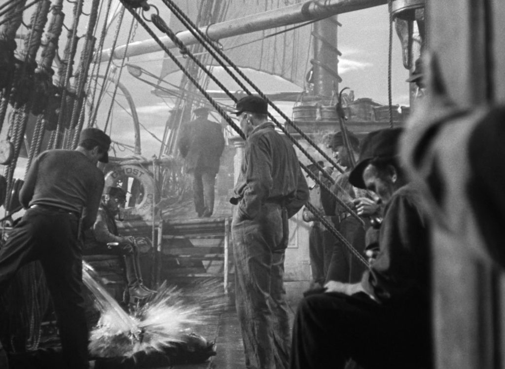 The Sea Wolf - Michael Curtiz - deck of the Ghost